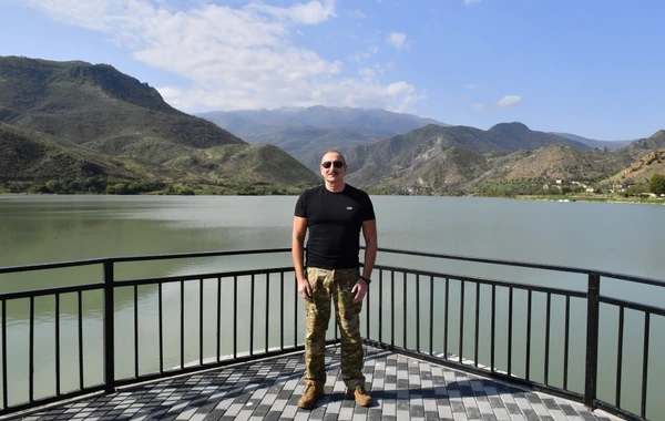 В Тертерском районе сдано в эксплуатацию Суговушанское водохранилище - ОБНОВЛЕНО + ФОТО