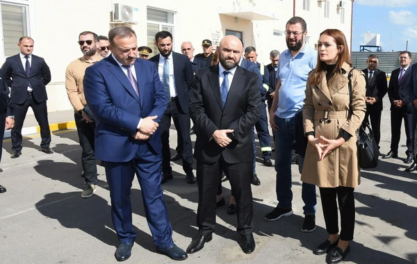 SOCAR-ın vitse-prezidentləri Çilov adasına səfər edib - FOTO