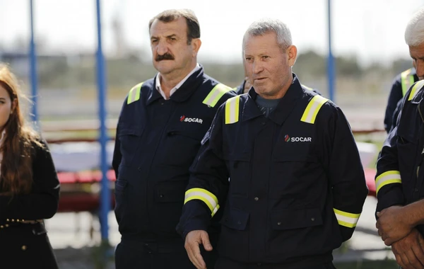 SOCAR-ın vitse-prezidentləri Çilov adasına səfər edib - FOTO