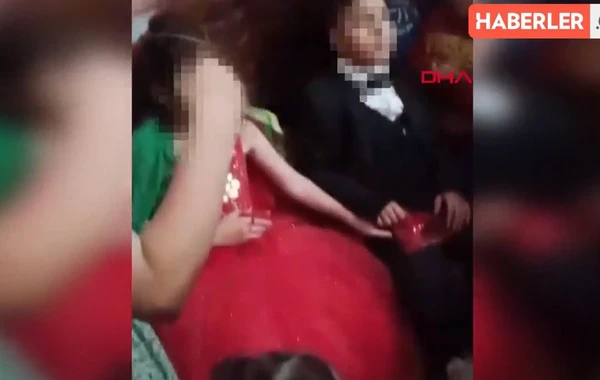 8 yaşında qızcığazla 9 yaşındakı əmisi oğlunu nişanladılar - Türkiyədə ŞOK OLAY - VİDEO