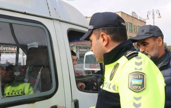 Bakıda qeyri-müntəzəm sərnişin daşıyan sürücülərə qarşı reyd keçirilib - FOTO