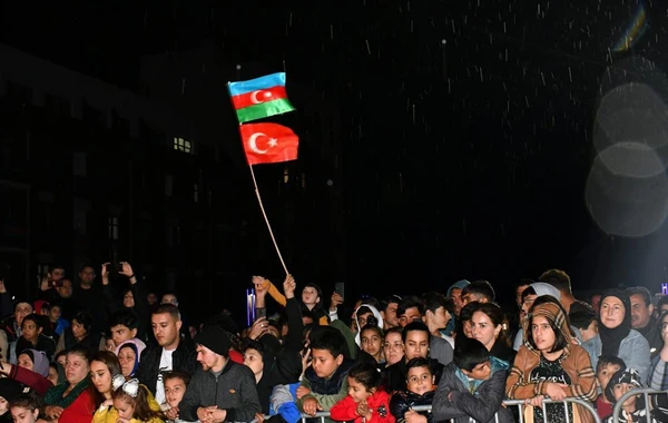 Füzuli Şəhəri Günü atəşfəşanlıqla başa çatıb - FOTO