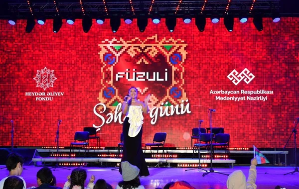 Füzuli Şəhəri Günü atəşfəşanlıqla başa çatıb - FOTO