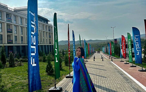 Röya Ayxan “Füzuli Şəhəri Günü”ndə - FOTO