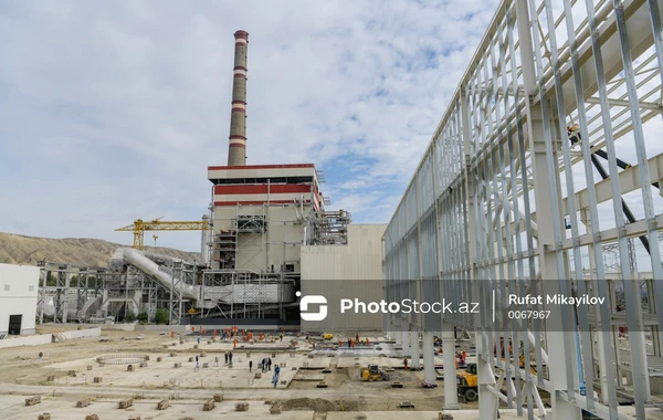Mingəçevirdəki yeni elektrik stansiyasının istifadəyə veriləcəyi tarix açıqlandı - FOTO