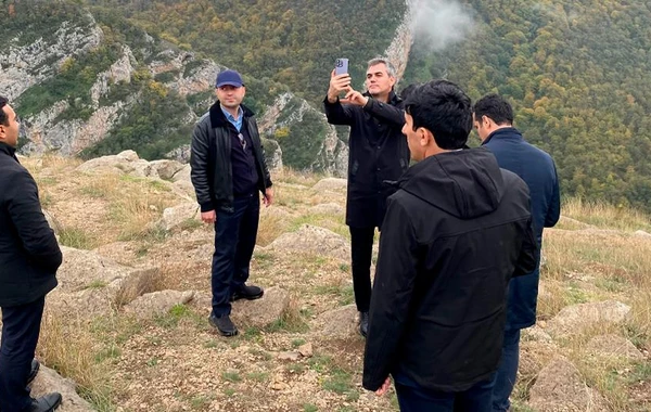 Türkiyə Böyük Millət Məclisinin nümayəndə heyəti Şuşada olub - FOTO