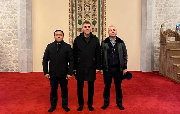 Türkiyə Böyük Millət Məclisinin nümayəndə heyəti Şuşada olub - FOTO
