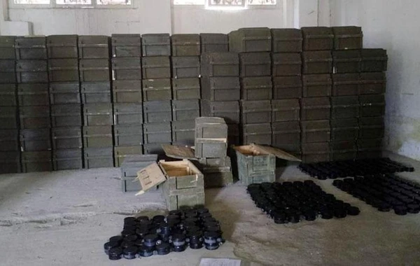 MN: "Qarabağda xeyli sayda mina və əldəqayırma partlayıcı qurğular aşkar edilib" - FOTO