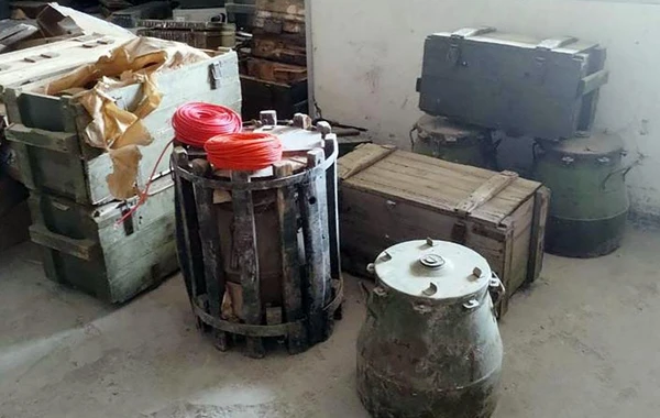 В Карабахском регионе обнаружено значительное количество мин и самодельных взрывных устройств - ФОТО
