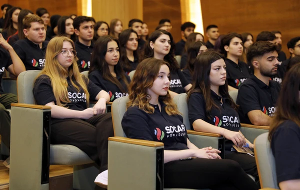 “SOCAR Könüllüləri” qrupuna 100 tələbənin qəbul olunması ilə əlaqədar tədbir keçirilib - FOTO