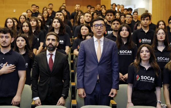 “SOCAR Könüllüləri” qrupuna 100 tələbənin qəbul olunması ilə əlaqədar tədbir keçirilib - FOTO