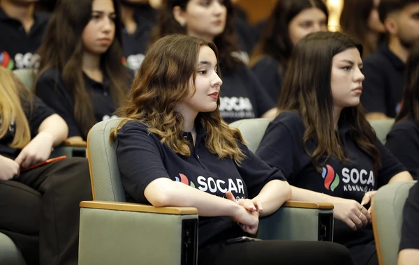 “SOCAR Könüllüləri” qrupuna 100 tələbənin qəbul olunması ilə əlaqədar tədbir keçirilib - FOTO