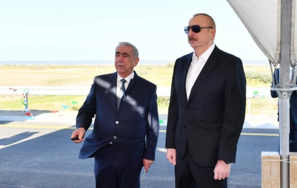 Prezident Qubada ödənişli yeni avtomobil yolunun açılışında iştirak edib - YENİLƏNİB - FOTO