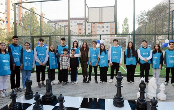 Leyla Əliyevanın iştirakı ilə növbəti “Bizim həyət”in açılışı olub - FOTO