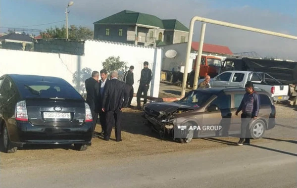 Bakı-Qazax yolunda yük avtomobili aşıb - FOTO