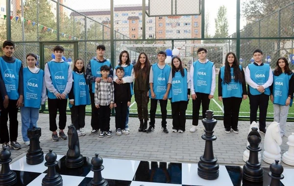 Leyla Əliyevanın iştirakı ilə növbəti “Bizim həyət”in açılışı olub - FOTO