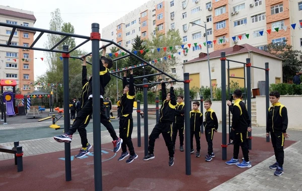 Leyla Əliyevanın iştirakı ilə növbəti “Bizim həyət”in açılışı olub - FOTO