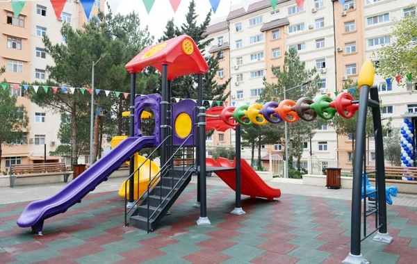 Leyla Əliyevanın iştirakı ilə növbəti “Bizim həyət”in açılışı olub - FOTO