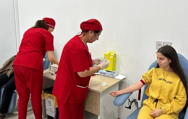 Продолжаются медицинские осмотры переселенных в Лачын жителей - ФОТО
