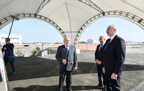 Prezident İlham Əliyev Sumqayıtda bir sıra müəssisələrin açılışında və təməlqoyma mərasimlərində iştirak edib - FOTO
