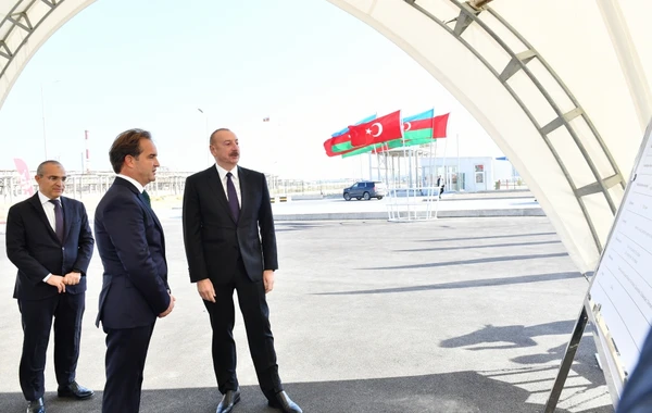 Prezident İlham Əliyev Sumqayıtda bir sıra müəssisələrin açılışında və təməlqoyma mərasimlərində iştirak edib - FOTO