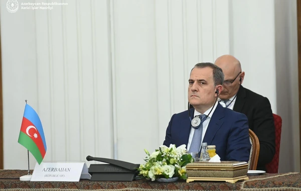 Ceyhun Bayramov Tehranda bəyanatla çıxış edib: "Regional əməkdaşlıq zəruridir" - FOTO