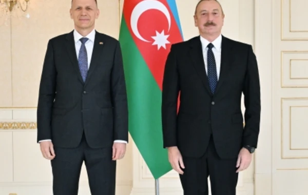 Президент принял верительные грамоты новоназначенного посла Швейцарии в Азербайджане - ОБНОВЛЕНО + ФОТО