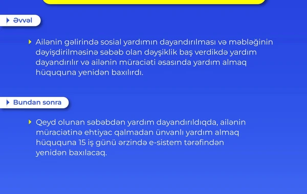 Nazirlikdən AÇIQLAMA - 15 gün ərzində... - FOTO