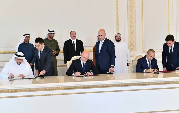 Azərbaycanla BƏƏ-nin “Masdar” şirkəti arasında sənədlər imzalanıb