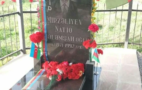 Şəhid Natiq Mirzəliyevin şəhadətə ucaldığı gündən 31 il ötür - FOTO