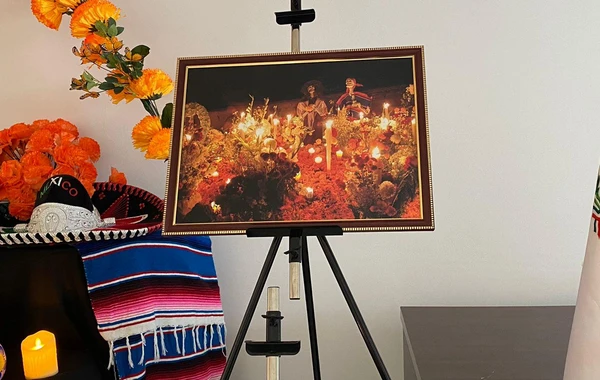 Meksikanın Bakıdakı səfirliyində Ölülər Günü ilə bağlı tədbir keçirilib - FOTO
