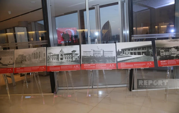 Bakıda Türkiyə Cümhuriyyətinin elan edilməsinin 100 ili münasibətilə rəsmi ziyafət verilib - YENİLƏNİB - FOTO