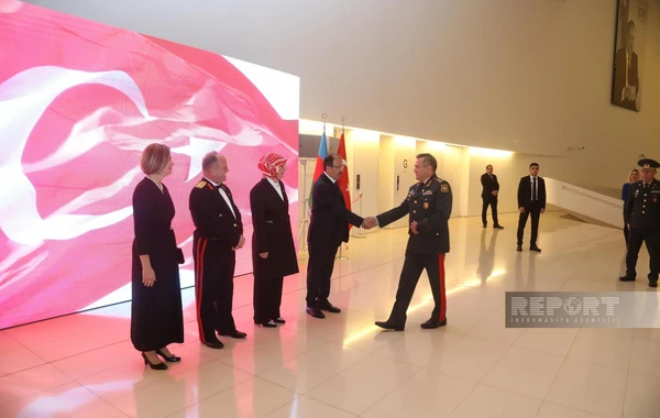 Bakıda Türkiyə Cümhuriyyətinin elan edilməsinin 100 ili münasibətilə rəsmi ziyafət verilib - YENİLƏNİB - FOTO