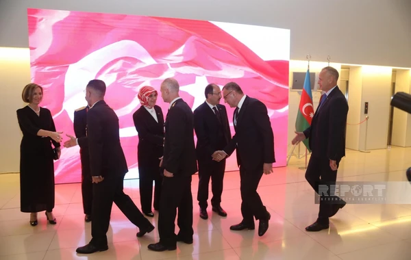 Bakıda Türkiyə Cümhuriyyətinin elan edilməsinin 100 ili münasibətilə rəsmi ziyafət verilib - YENİLƏNİB - FOTO