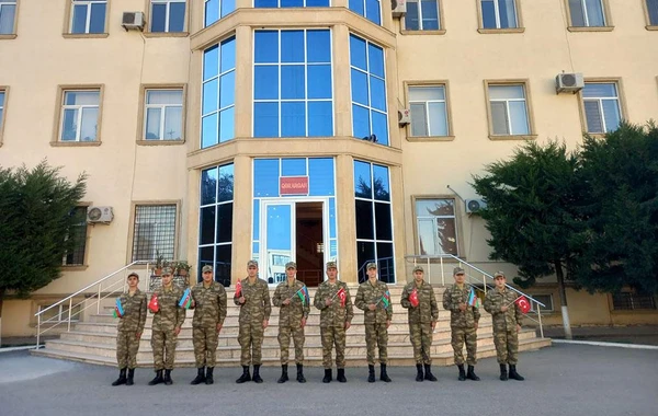 Türkiyənin Cümhuriyyət Bayramı münasibətilə orduda tədbirlər keçirilib - FOTO