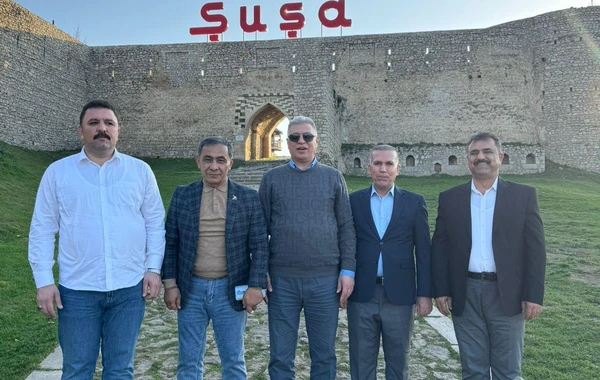 İraq parlamentinin deputatları Şuşa şəhərində olublar - FOTO