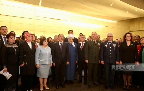 Bakıda Türkiyə Cümhuriyyətinin elan edilməsinin 100 ili münasibətilə rəsmi ziyafət verilib - YENİLƏNİB - FOTO