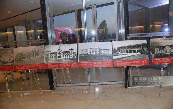 В Баку проходит официальный прием по случаю 100-летия Турецкой Республики - ФОТО