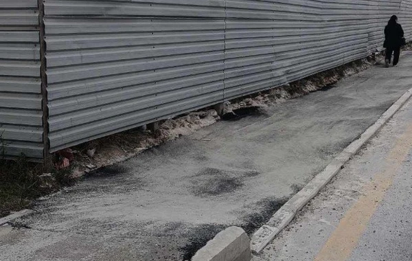 Mərdəkan sakinləri NARAZIDIR - Səki parkinq olacaq? - FOTO