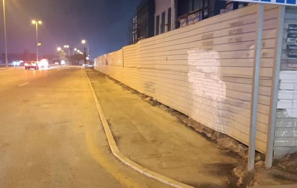 Mərdəkan sakinləri NARAZIDIR - Səki parkinq olacaq? - FOTO
