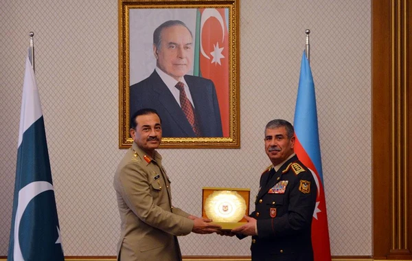 Azərbaycan ilə Pakistan arasında hərbi əməkdaşlıq məsələləri müzakirə edilib - FOTO/VİDEO