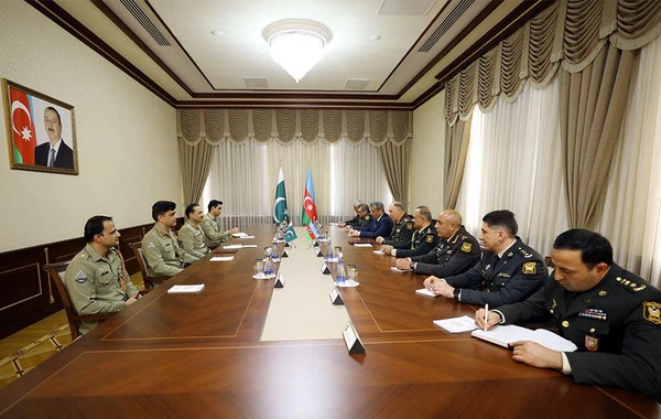 Azərbaycan ilə Pakistan arasında hərbi əməkdaşlıq məsələləri müzakirə edilib - FOTO/VİDEO