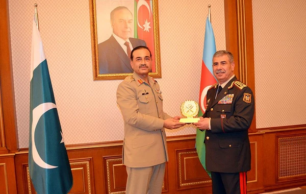 Azərbaycan ilə Pakistan arasında hərbi əməkdaşlıq məsələləri müzakirə edilib - FOTO/VİDEO