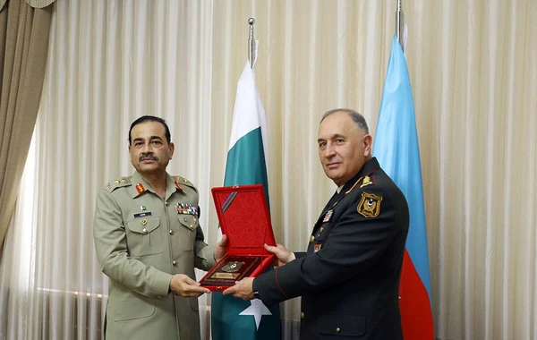 Azərbaycan ilə Pakistan arasında hərbi əməkdaşlıq məsələləri müzakirə edilib - FOTO/VİDEO