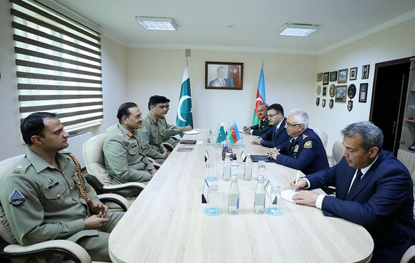 Azərbaycan ilə Pakistan arasında hərbi əməkdaşlıq məsələləri müzakirə edilib - FOTO/VİDEO