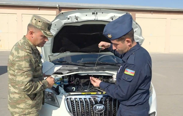 Состоялся смотр-конкурс автотехники, находящейся в эксплуатации в Отдельной общевойсковой армии - ФОТО