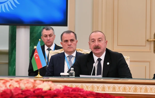 Президент Ильхам Алиев выступил на 10-м юбилейном саммите ОТГ в Астане - ОБНОВЛЕНО + ВИДЕО