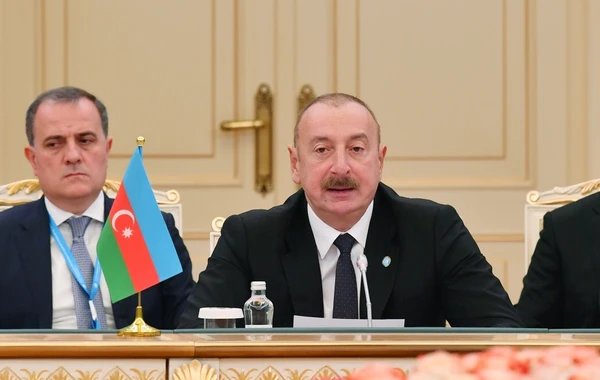 Президент Ильхам Алиев выступил на 10-м юбилейном саммите ОТГ в Астане - ОБНОВЛЕНО + ВИДЕО