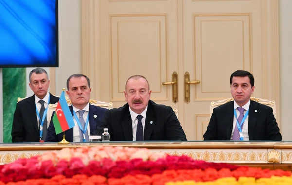 Президент Ильхам Алиев выступил на 10-м юбилейном саммите ОТГ в Астане - ОБНОВЛЕНО + ВИДЕО