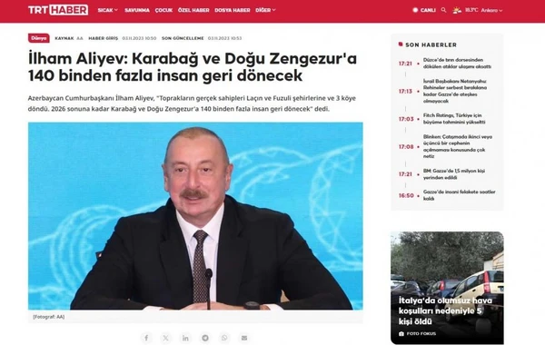 Dünya mediası Türk Dövlətləri Təşkilatının Astanadakı yubiley Zirvə görüşünə geniş yer ayırıb - FOTO